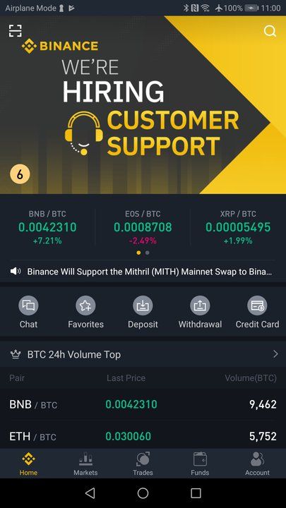 币安交易平台(币安交易平台官网行情走势)